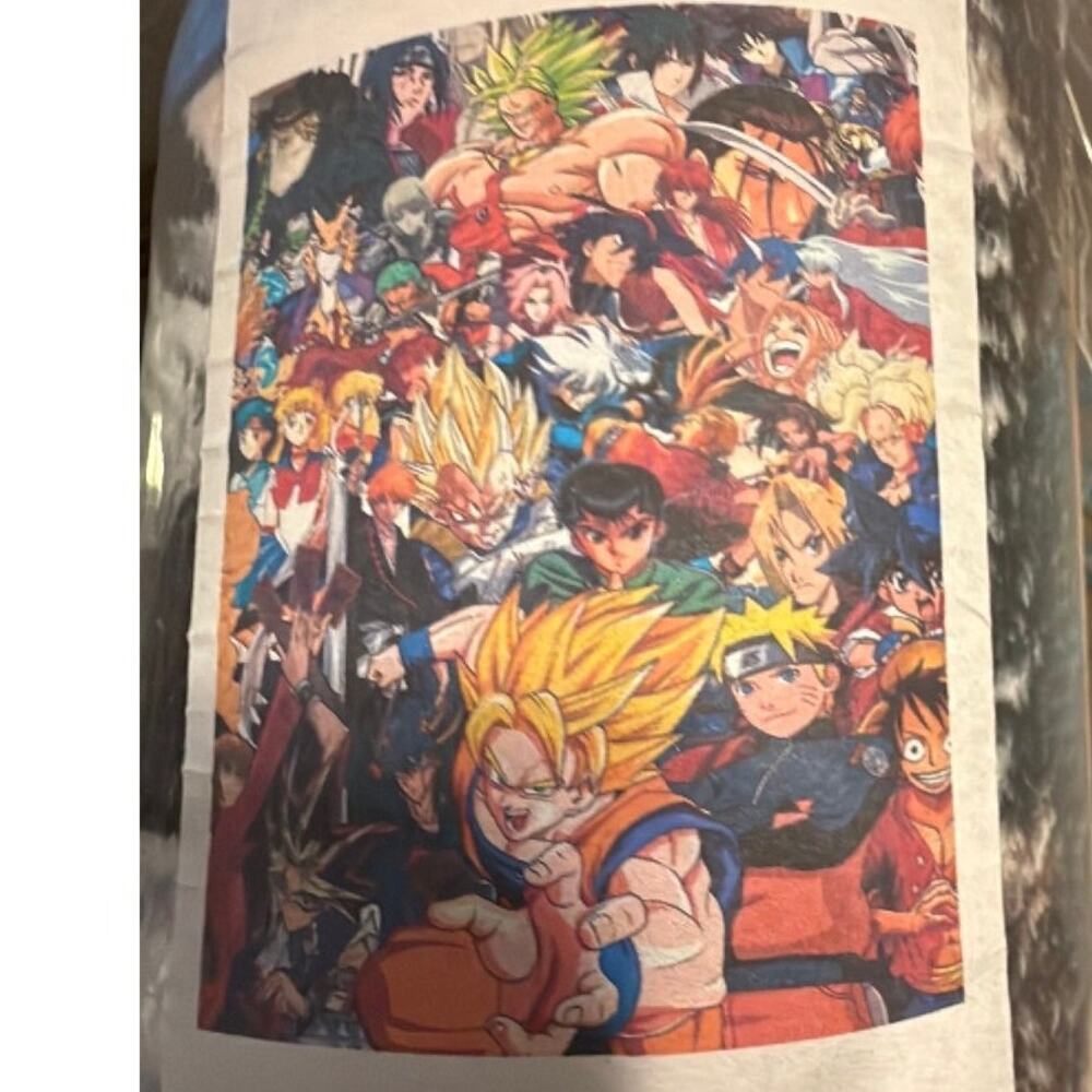 Anime Fleece Throw 40x50 inch